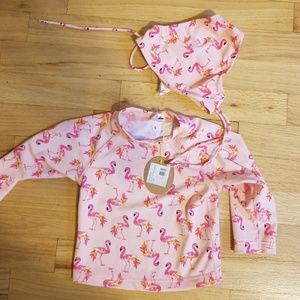 egg by Susan Lazar rash guard set